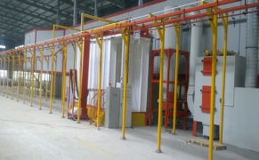 塑胶板喷涂设备