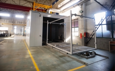 冠顶悬挂烘干隧道炉均匀烘干与涂层保障